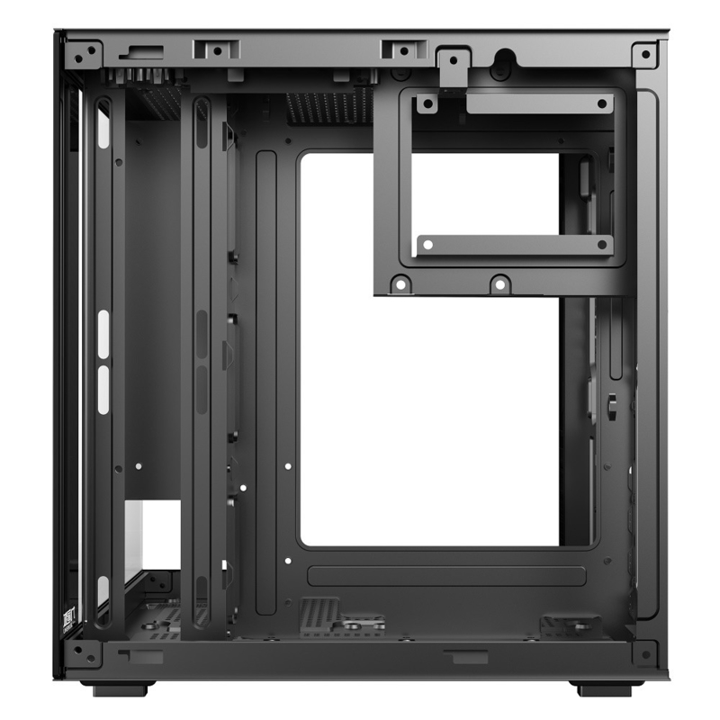 MATX/ITX Casse PC Prend en charge les cartes graphiques jusqu'à 320 mm CPU refroidisseurs jusqu'à 165 mm 1 HDD 2 SSDs 3 X 12CM Ventilateurs pour de l'argent