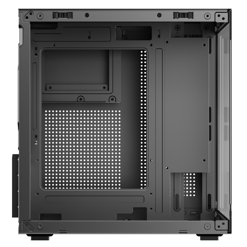 MATX/ITX Casse PC Prend en charge les cartes graphiques jusqu'à 320 mm CPU refroidisseurs jusqu'à 165 mm 1 HDD 2 SSDs 3 X 12CM Ventilateurs pour de l'argent
