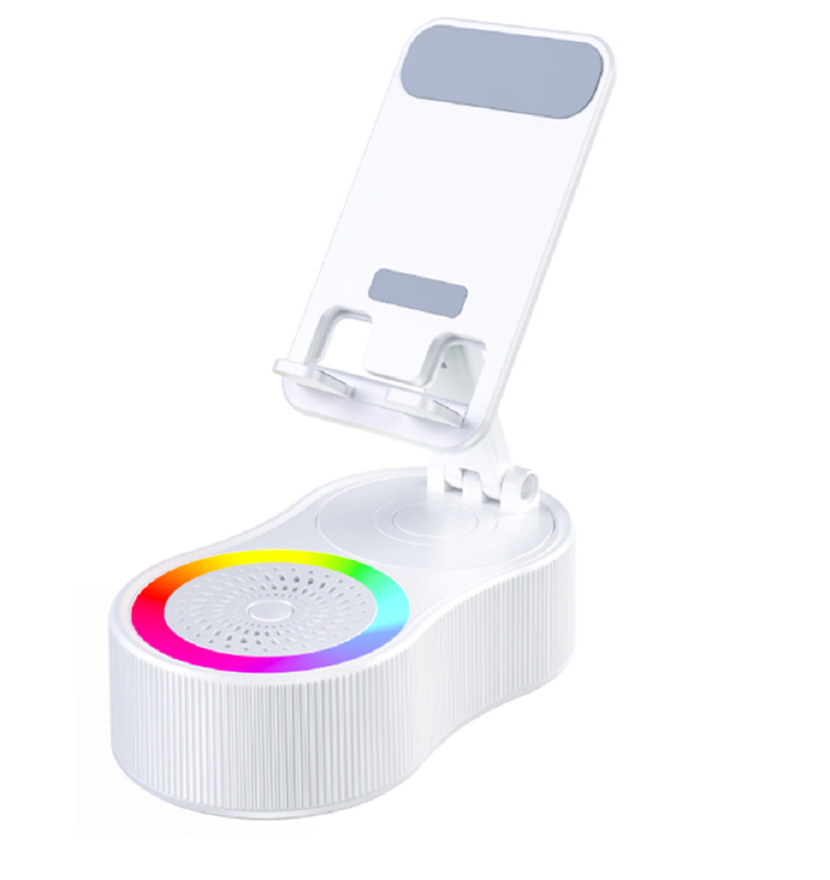 haut-parleur Bluetooth intégré 3000mAh Power Bank avec port USB TWS appariement RGB éclairage Portable pour les amateurs de musique