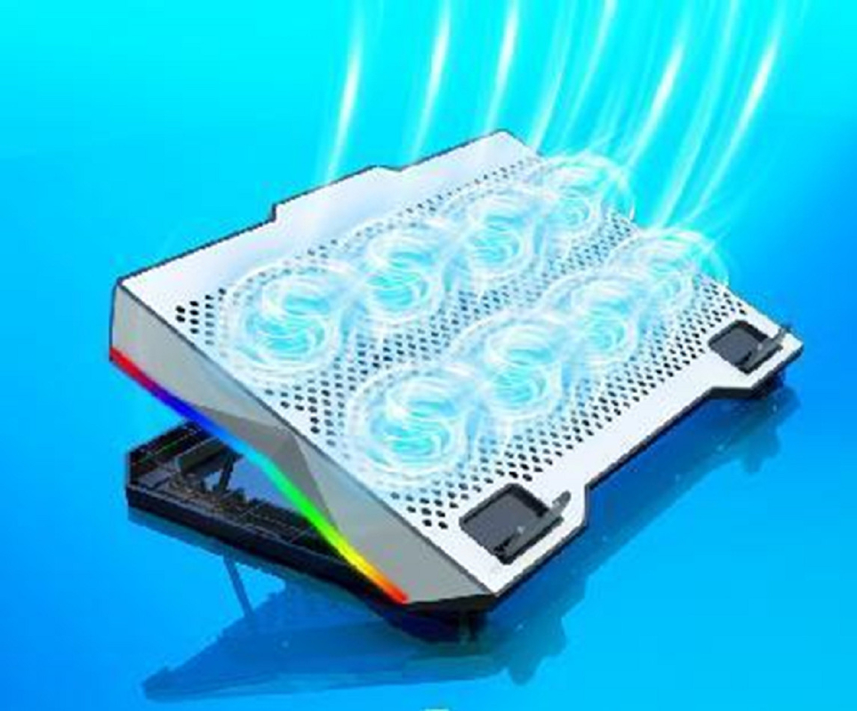 Éclairage RVB 8 x 7 cm Ventilateurs avec 1800 ± 10% RPM 4,4 W faible consommation d'énergie Pour les joueurs PC Amateurs d'utilisateurs personnalisés