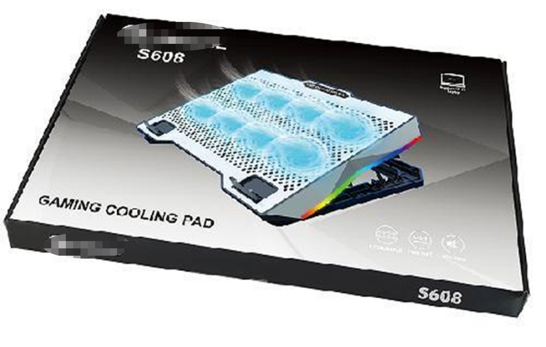 Éclairage RVB 8 x 7 cm Ventilateurs avec 1800 ± 10% RPM 4,4 W faible consommation d'énergie Pour les joueurs PC Amateurs d'utilisateurs personnalisés