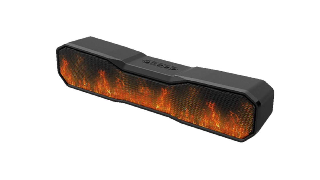 Prend en charge Bluetooth TF USB FM Radio AUX Entrée RGB Éclairage 2-3 heures de jeu pour les activités en plein air Fêtes