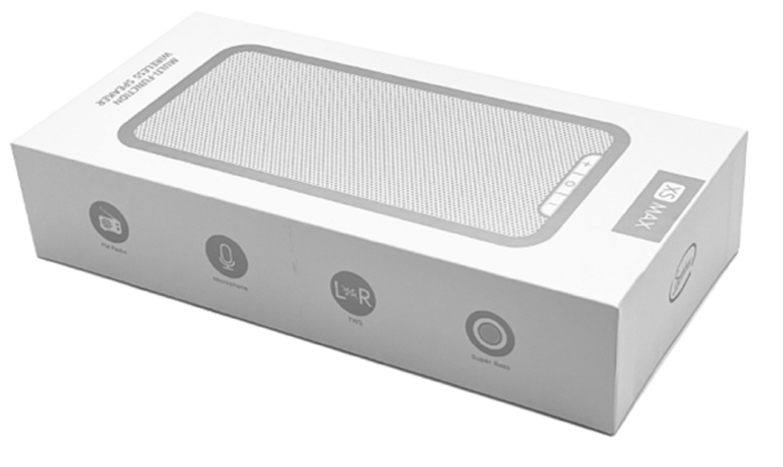 Bluetooth 5.0 TWS Carte TF/U AUX Entrée Radio FM Ø52mm haut-parleur avec diaphragme de basse Prend en charge 4,5-18 heures de lecture