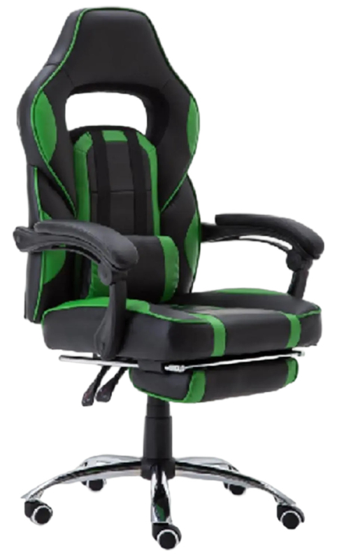 Mécanisme de chaise de bureau multifonctionnel Appuie-pieds 100 mm Soulevé au gaz et plafond en PU offre des accoudoirs confortables et ergonomiques