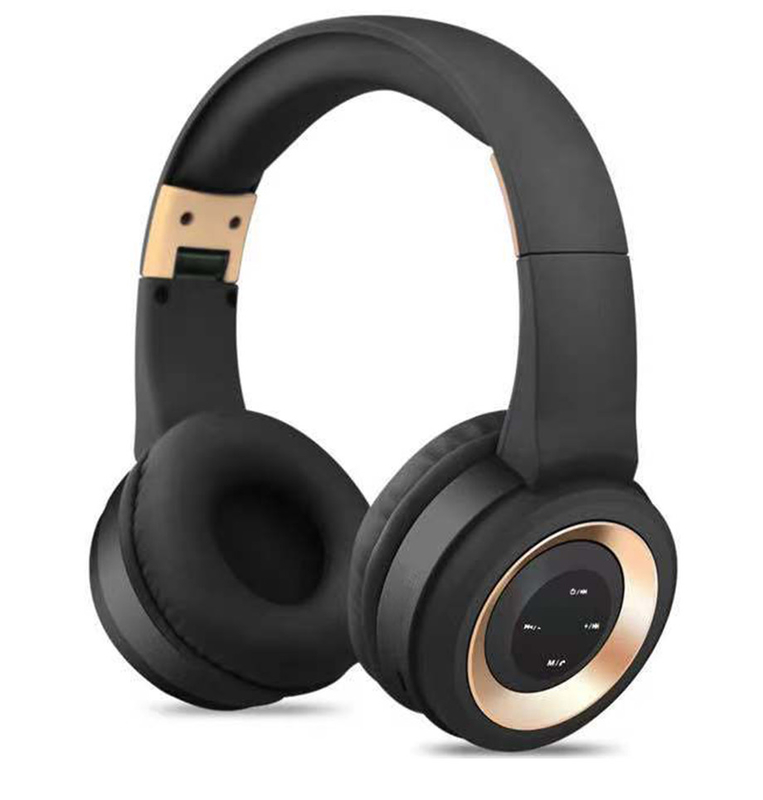 Bluetooth 5.3 batterie de 200 mAh pour 6 heures de lecture annulation du bruit jusqu'à 18-20dB haut-parleur 40mm casque rotatif