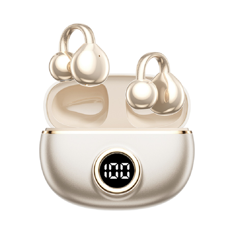 Bluetooth 5.4 A2DP/AVRCP/HFP Support haut-parleur au diaphragme en titane 4g par oreille imperméable à l'eau imperméable à la sueur pour les gens d'affaires les joueurs