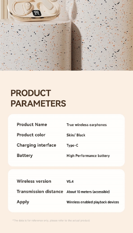 Bluetooth 5.4 écouteurs écouteurs 4-5 heures par charge 600mAh boîtier 4.8g Chaque 2.8×2.5×1.8cm Optimisé Micro couleurs dynamiques