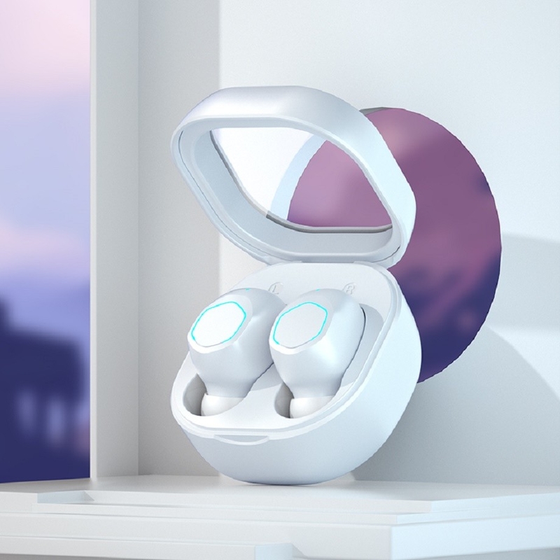 Bluetooth 5.2 TWS écouteur imperméable à l'eau annulation automatique du bruit Type-c Charge rapide 5 heures Durée de vie de la batterie F10 pilote dynamique