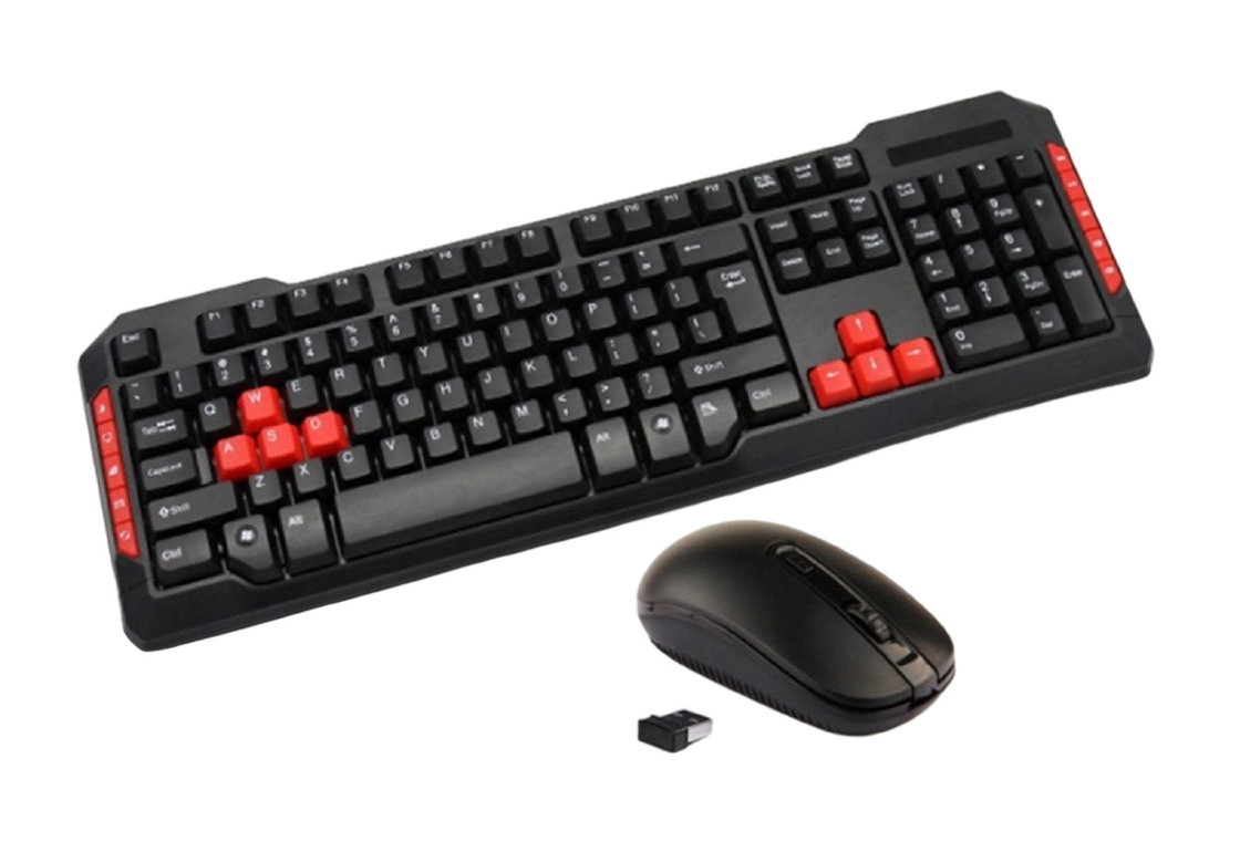 Claviers Souris Combos 2.4G Connexion sans fil 5 millions de clés Durée de vie Prise en charge de plusieurs langues Différentes couleurs Compatible avec tous les systèmes
