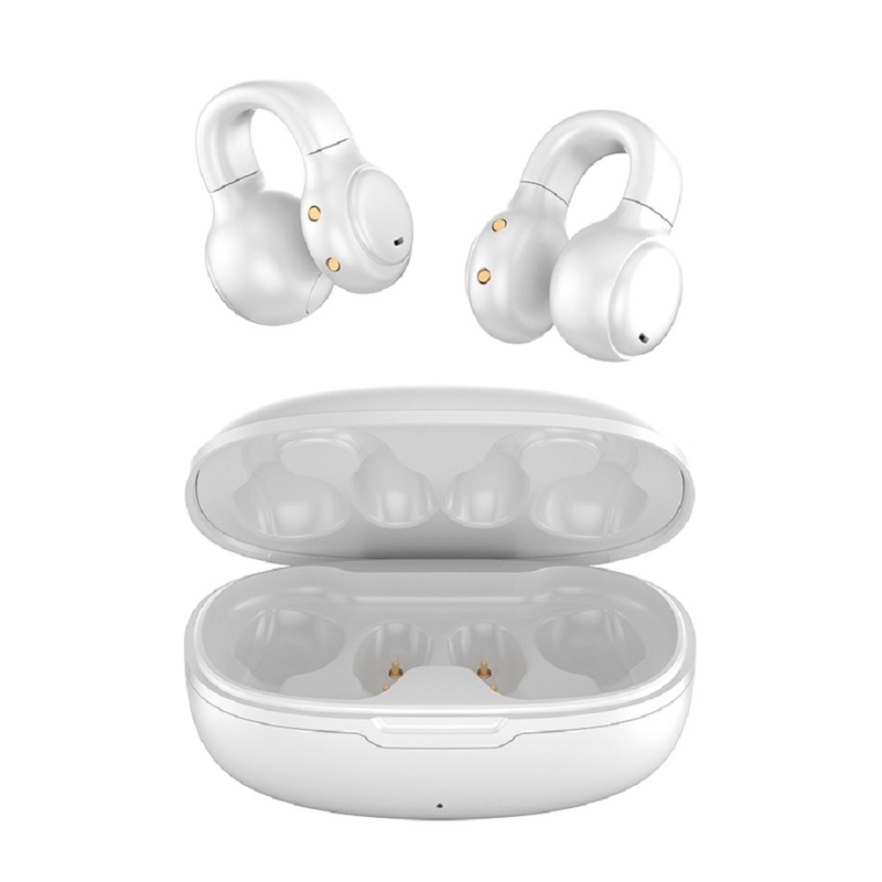 Bluetooth 5.3 écouteur Prend en charge BR+EDR+BLE Multi-protocole 5 H Temps d'appel F 13 Haut-parleur à anneau de cuivre 4,6 G par oreille Conception ergonomique
