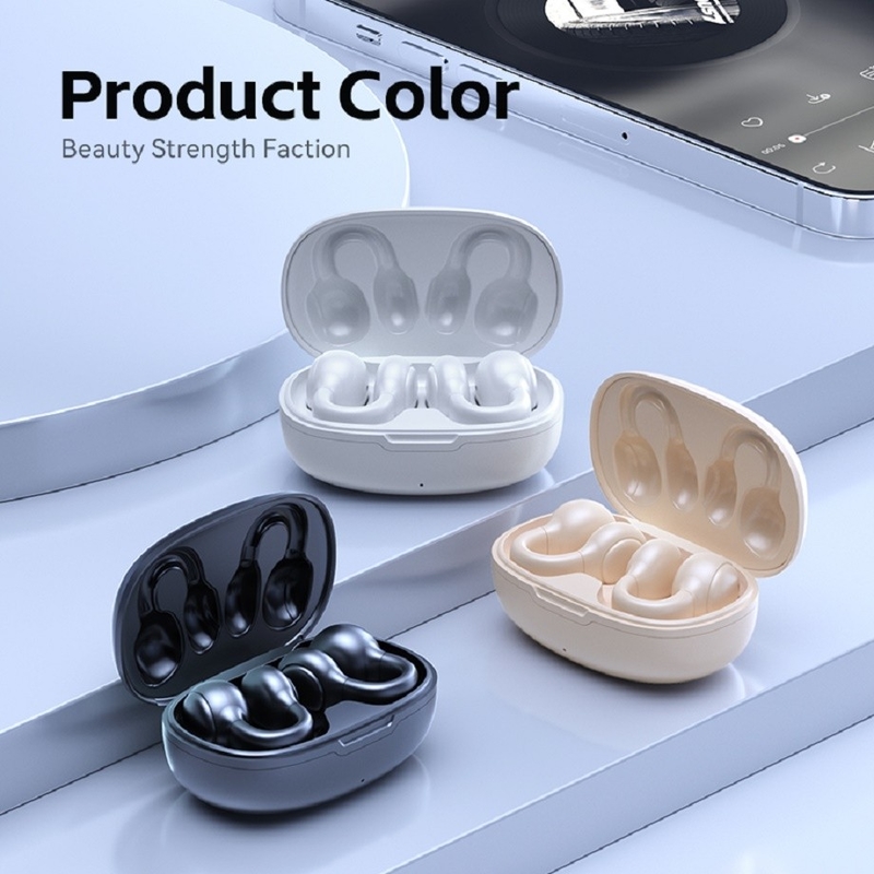 Bluetooth 5.3 écouteur Prend en charge BR+EDR+BLE Multi-protocole 5 H Temps d'appel F 13 Haut-parleur à anneau de cuivre 4,6 G par oreille Conception ergonomique