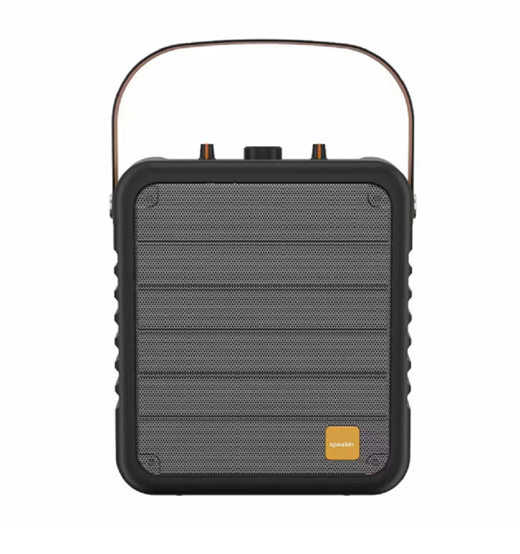 6haut-parleur de 5 pouces avec 60 aimants, puissance de 8W 60Hz-16kHz batterie 2400mAh Prend en charge le Bluetooth AUX TF FM et la lecture USB