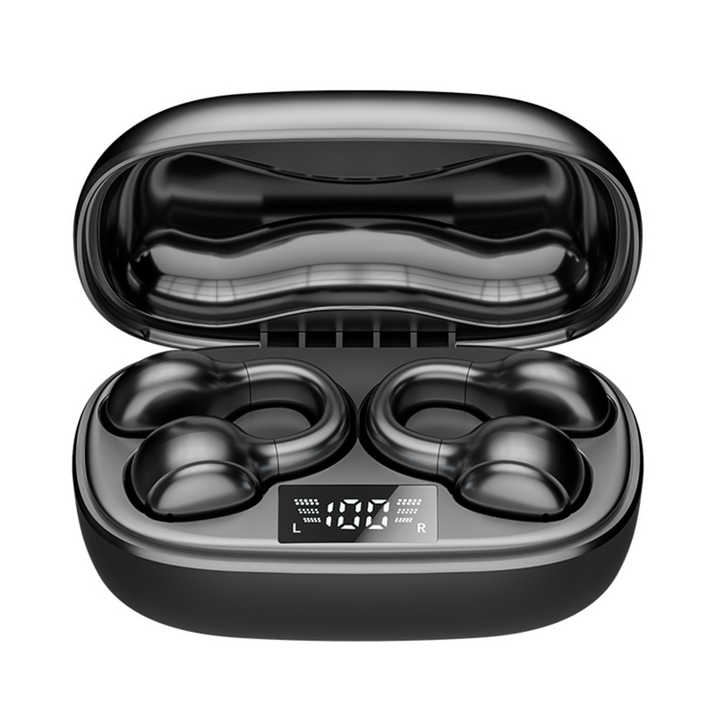Puce Bluetooth 5.3 Prend en charge AAC / SBC Audio haute définition étanche à l'eau F13 pilote dynamique Design ouvert pour le sport et les jeux