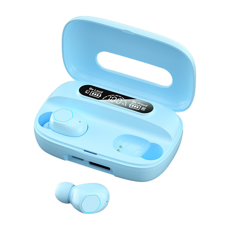 Bluetooth 5.1 écouteur Prend en charge les protocoles A2DP/AVRDP/HFP Écouteurs 40mAh Chargeur 500mAh F10 Drive dynamique pour les affaires et le sport