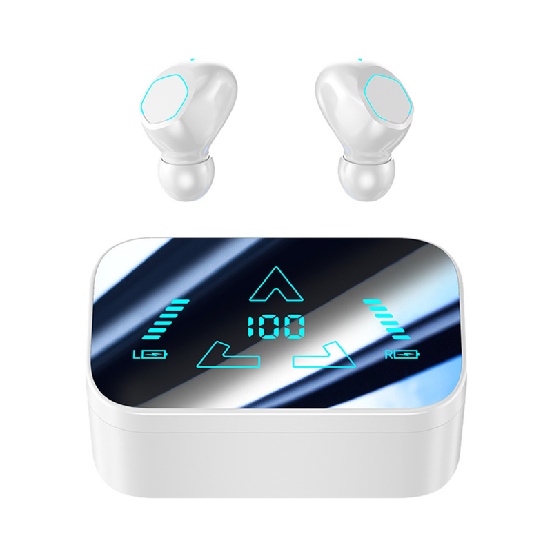 Conception de compartiment coulissant Affichage miroir intelligent Bluetooth haute vitesse 5.3 écouteur Tout temps batterie Durée de vie étanche pour les sports