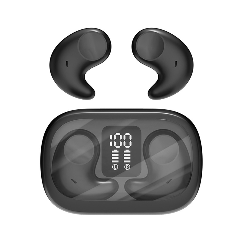 Une seule oreille 5,7 × 3,7 × 2,4 cm, léger et mince Aucune conception d'oreille pour des fonctions de sommeil latérales confortables