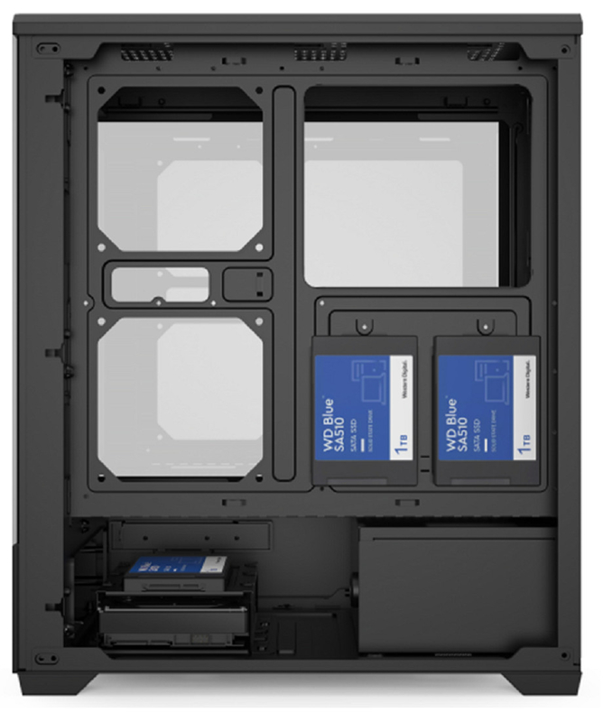 Prend en charge E-ATX / ATX / M-ATX 11 Fans Slots Computer Case Dual-mode Drive Bay, 0,6 mm SPCC acier + panneau ABS pour les amateurs de hardcore, les constructeurs de MOD