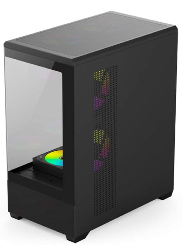 Prend en charge E-ATX / ATX / M-ATX 11 Fans Slots Computer Case Dual-mode Drive Bay, 0,6 mm SPCC acier + panneau ABS pour les amateurs de hardcore, les constructeurs de MOD