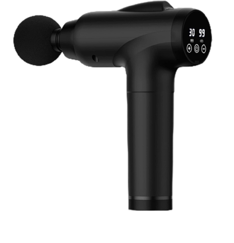 Masseur corporel composite en caoutchouc ABS PC avec 30W de puissance 1-30 engrenages Écran à double mode 2500mAh batterie 9 têtes de massage