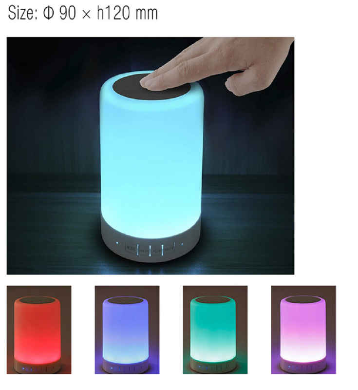haut-parleur Bluetooth 3W RMS avec lecture de carte TF basse améliorée et une autonomie de batterie prolongée de 5 heures pour les amateurs de musique