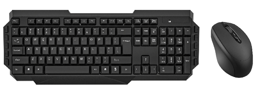 2.4G wireless, lightweight design, waterproof keyboard, USB plug and play, custom printing supported, 800/1200/1600 DPI, 55g, HIPS eco-friendly material
