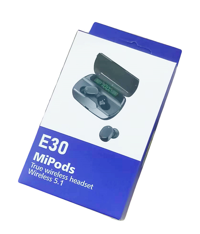 Écouteurs Bluetooth à faible latence de 4 heures avec boîtier de recharge de 600 mAh F8 haut-parleur à anneau de cuivre pour les joueurs