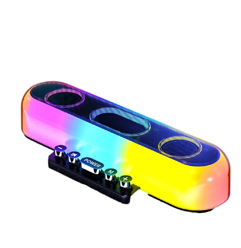 52mm haut-parleur 10W RMS Puissance 1600mAh Batterie Prend en charge Bluetooth Carte TF Radio FM Et 32GB d'expansion Pour les employés de bureau mobiles