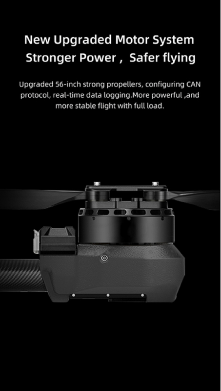 Z30P 30kg Load Agricultural Drones Solution sous la série Z nouvelle structure de poutre et les bras pliants en forme de Z