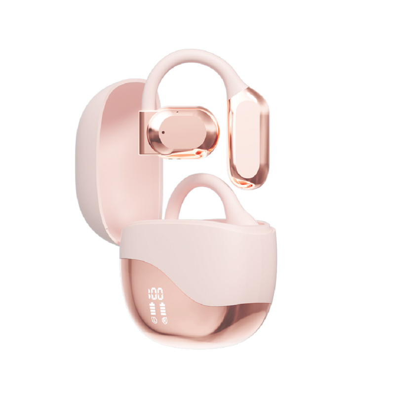 Bluetooth 5.4 écouteur avec une portée de 10 mètres jusqu'à 8-9 heures par appel 300mAh Chargeur fournit une puissance supplémentaire pour les déplacements professionnels, etc.