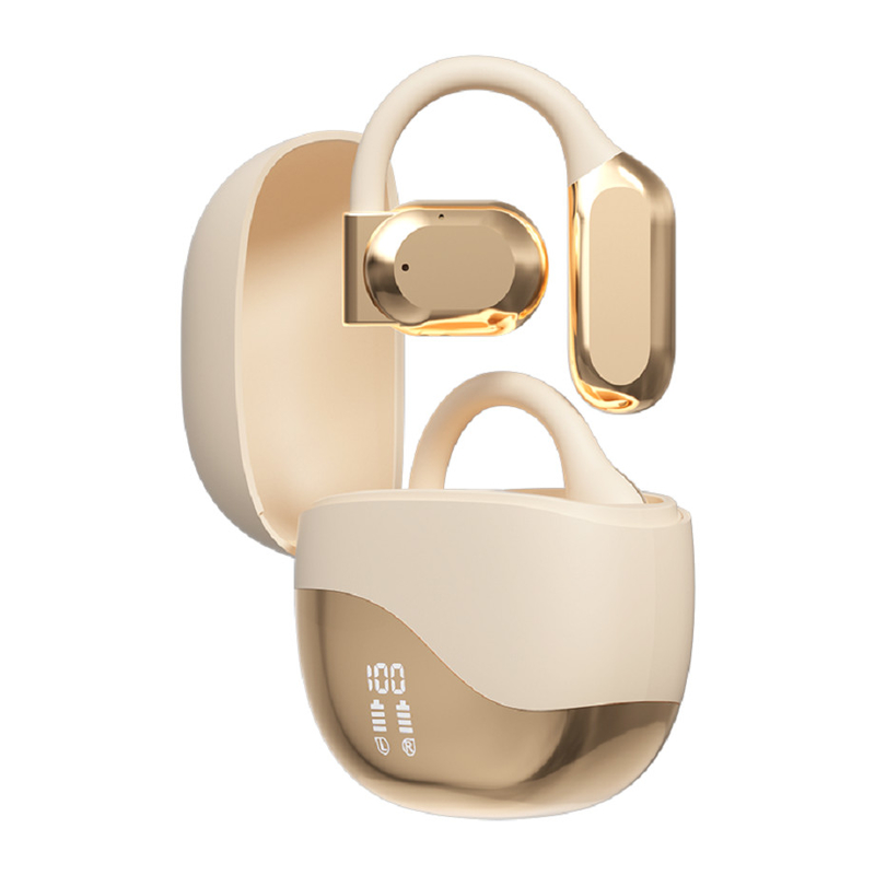 Bluetooth 5.4 écouteur avec une portée de 10 mètres jusqu'à 8-9 heures par appel 300mAh Chargeur fournit une puissance supplémentaire pour les déplacements professionnels, etc.