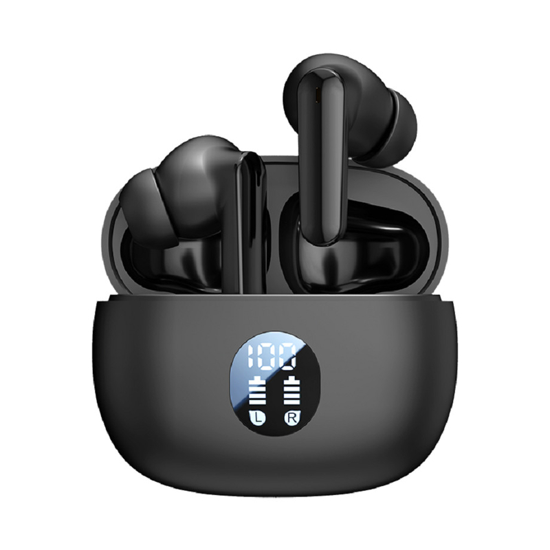 Écouteurs Bluetooth 5.4 TWS, haut-parleur F10, prise en charge AAC/SBC, conception en noir/blanc/couleur peau, adapté aux entreprises, aux sports, au bureau et aux étudiants