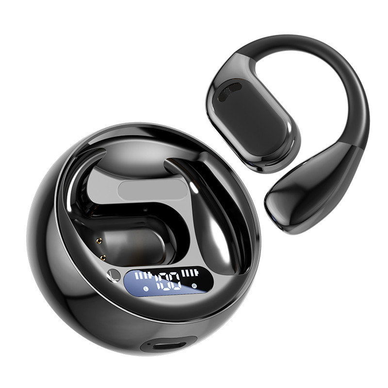 Écouteurs Bluetooth 5.4 TWS avec haut-parleurs au diaphragme en titane, temps de jeu de 6 heures et boîtier de charge de 300 mAh