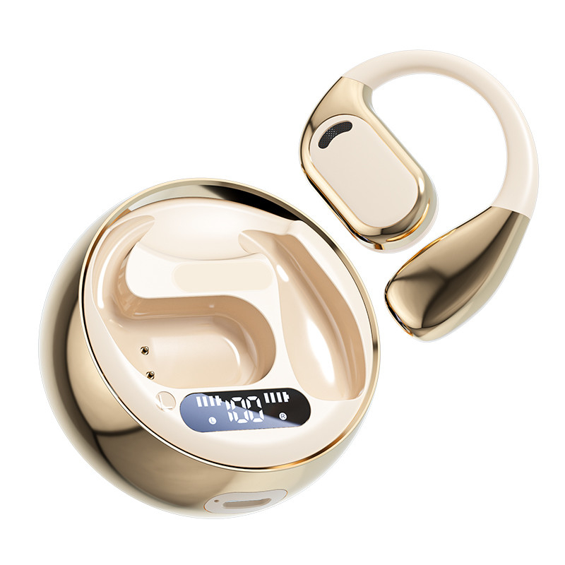 Écouteurs Bluetooth 5.4 TWS avec haut-parleurs au diaphragme en titane, temps de jeu de 6 heures et boîtier de charge de 300 mAh
