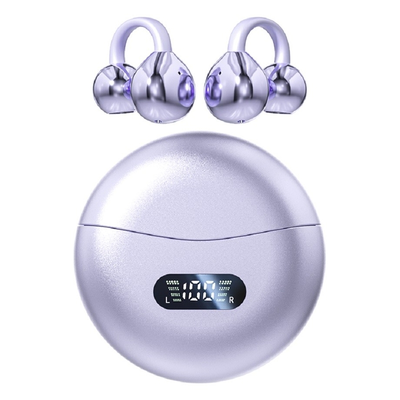 Écouteurs Bluetooth 5.4 TWS avec support audio AAC/SBC. haut-parleur F10, batterie d'écouteur de 30 mAh, boîtier de charge de 300 mAh