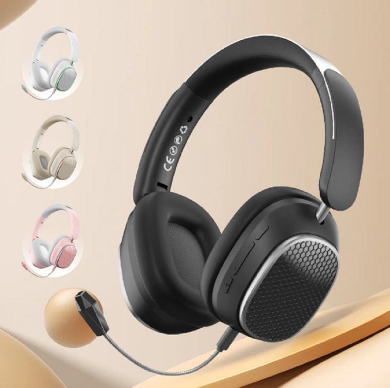 Bluetooth 5.3 casque, batterie de 400 mAh, 8 heures de lecture, 200 heures de veille, pilote 40 mm, 18 dB ANC