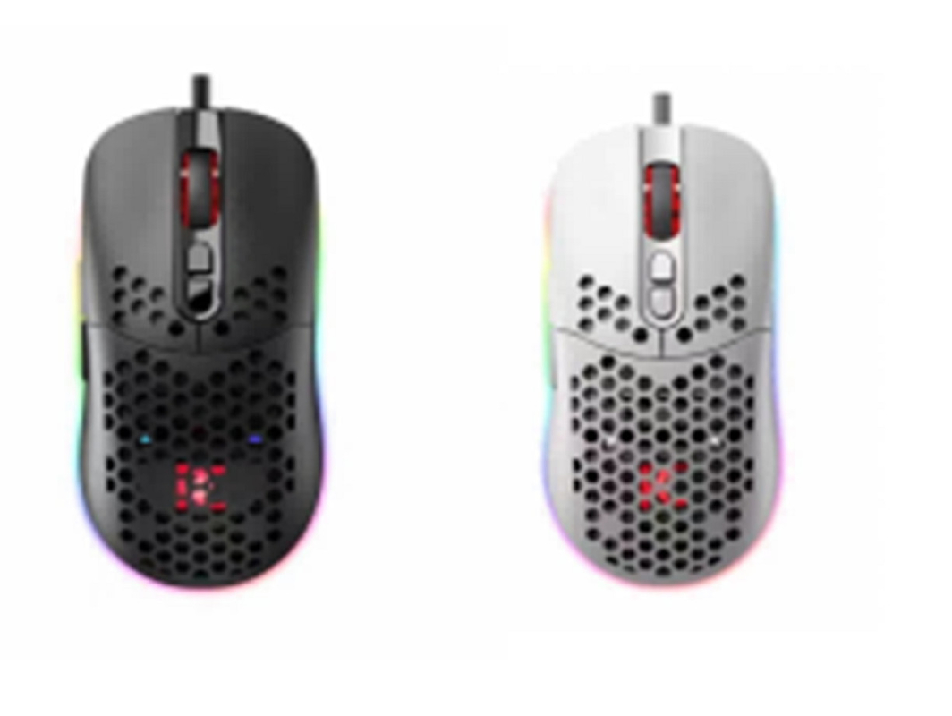 La souris câblée offre une durée de vie de 5 millions de clics réglable 3200 DPI 6 boutons