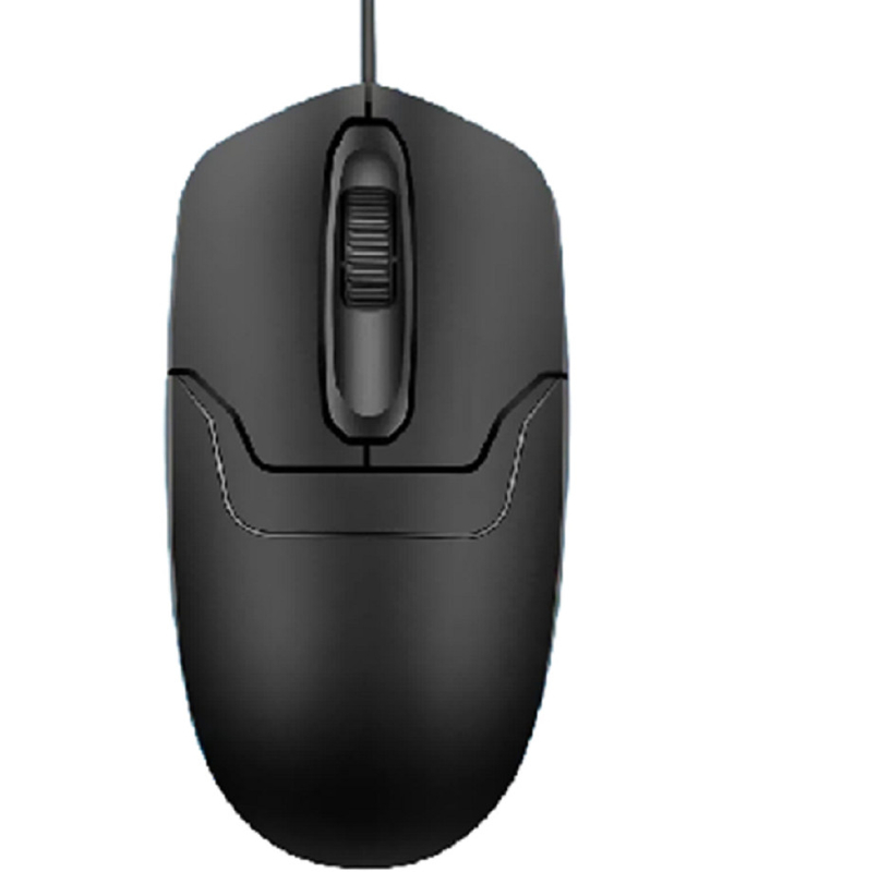 La souris à coque ABS à trois touches prend en charge 3 millions de clics USB