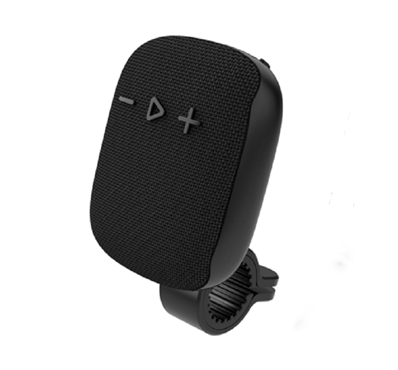 Bluetooth 5.3 haut-parleur 5W 45MM pilote 400mAh batterie ABS + Tissu + matériau en silicone TF / FM / USB Lecture et appel Noir Rouge Bleu