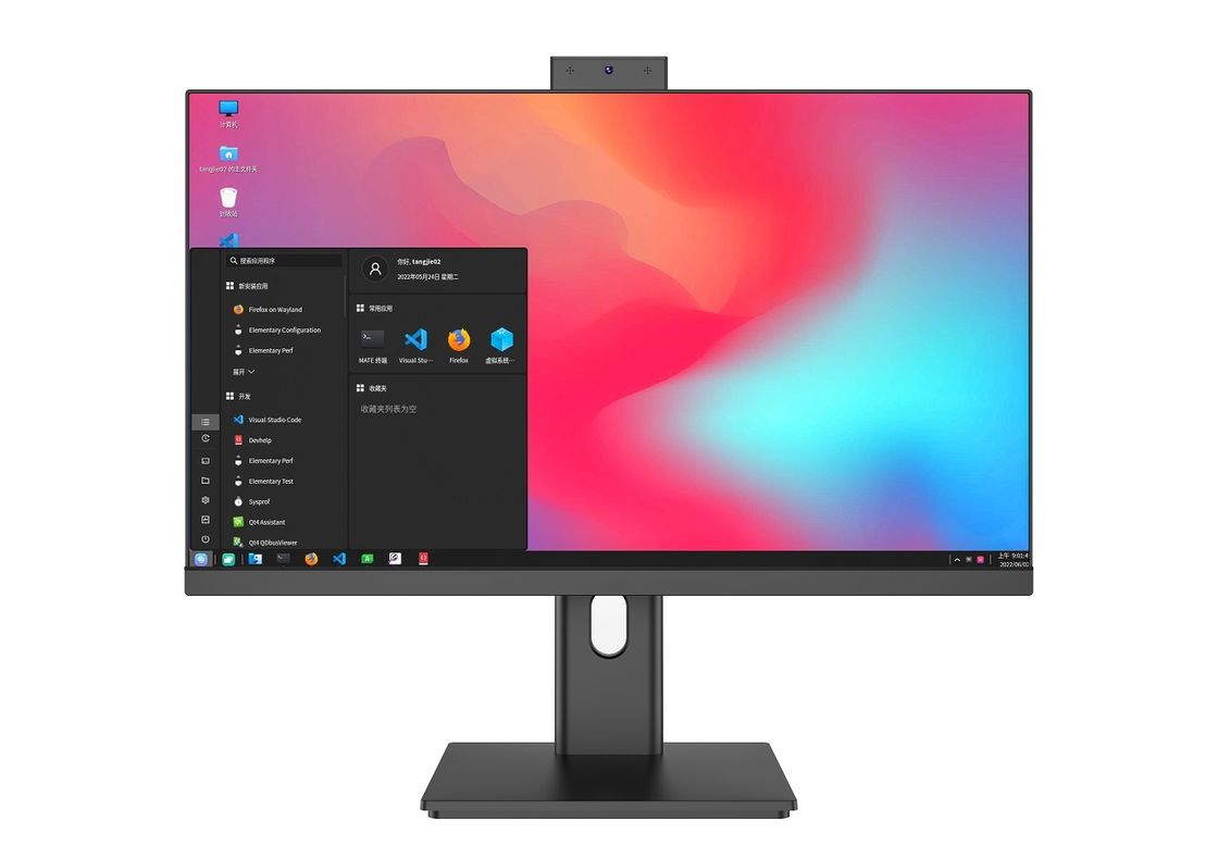 Moniteurs de jeu IPS de 27 pouces avec 1920*1080 1ms Réponse 5000/1 Contraste Interfaces HDMI/DP/VGA/DC Inclut câble HDMI