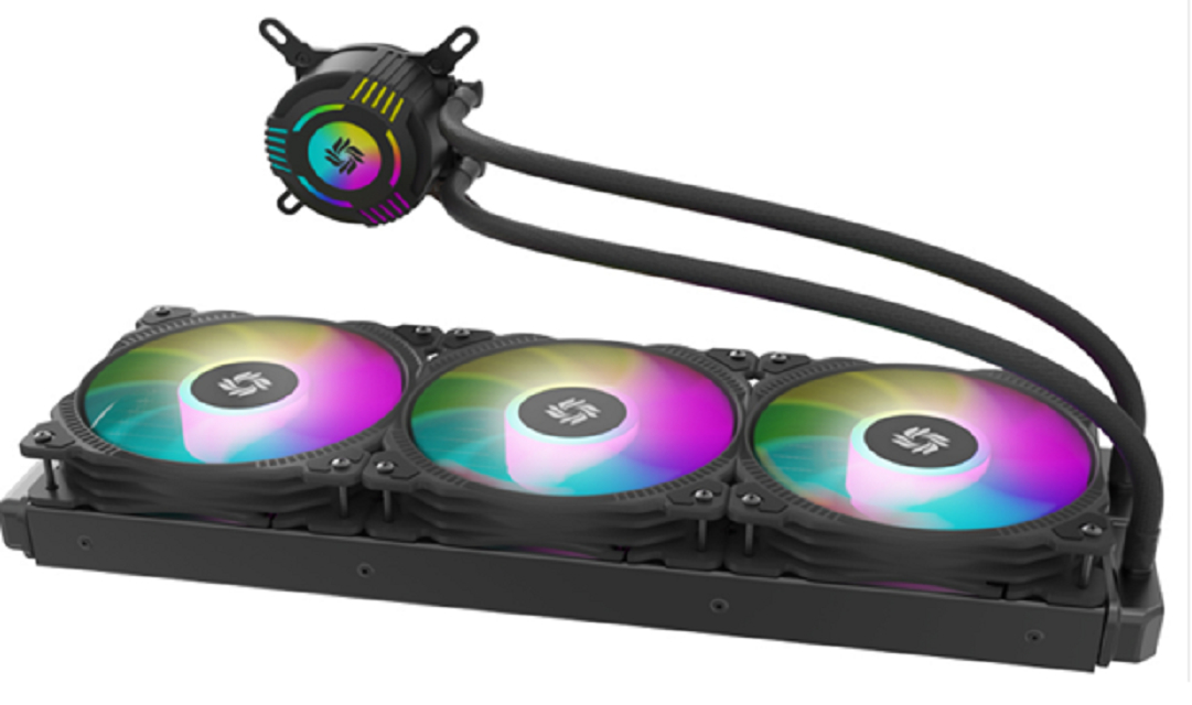 360 mm ARGB AIO refroidisseur liquide, bloc d'eau circulaire, radiateur 36027, ventilateur PWM 1800RPM, LGA1700/AM5, logo personnalisé