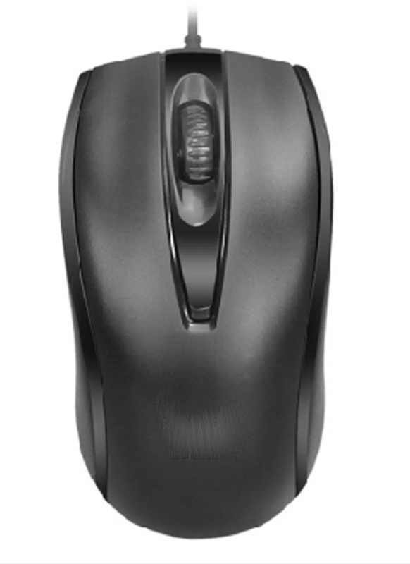 Souris optique ergonomique ETEK, souris filaire USB, 3 boutons, durée de vie de 3 millions de clics, ABS, câble de 1,35 m, 5V/100mA, pour Win/Mac