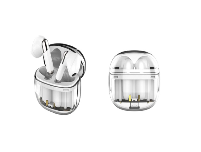 Écouteurs TWS ENC 13 mm, annulation du bruit à double micro, boîtier de charge de 2500 mAh, temps de jeu de 4 heures, noir/blanc/violet/orange