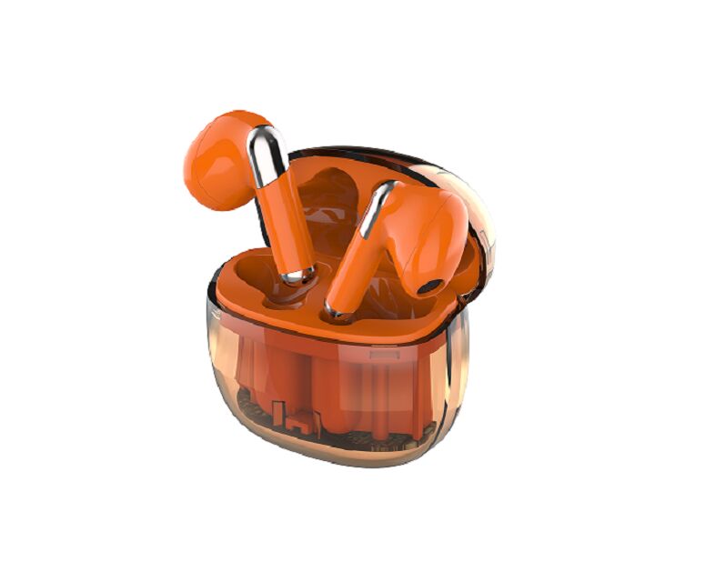 Écouteurs TWS ENC 13 mm, annulation du bruit à double micro, boîtier de charge de 2500 mAh, temps de jeu de 4 heures, noir/blanc/violet/orange