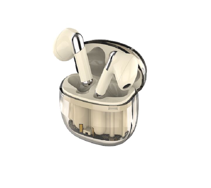 Écouteurs TWS avec pilotes dynamiques de 13 mm, double micro ENC, 4 heures d'autonomie et boîtier de charge de 250 mAh