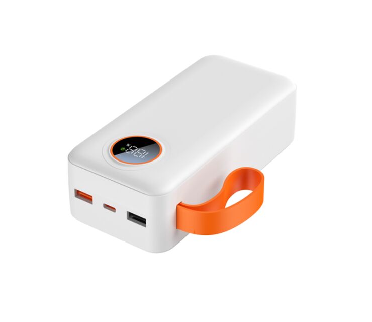 30000mAh PD 22.5W Power Bank,Triple Cells Polymère de catégorie A (10000mAh*3), USB-C et USB-A, 147*68*43mm, Noir/Blanc