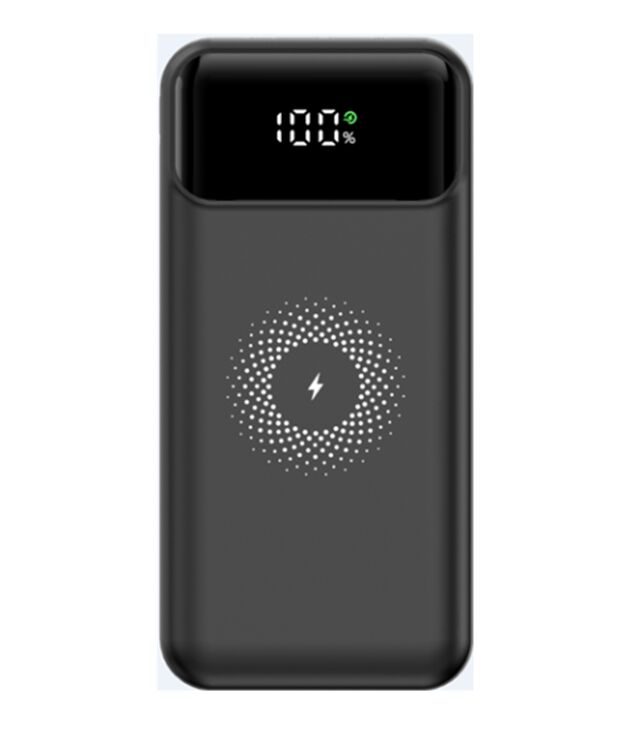 20000mAh Power Bank,PD 22,5W, 15W sans fil, double type-C / USB, mince