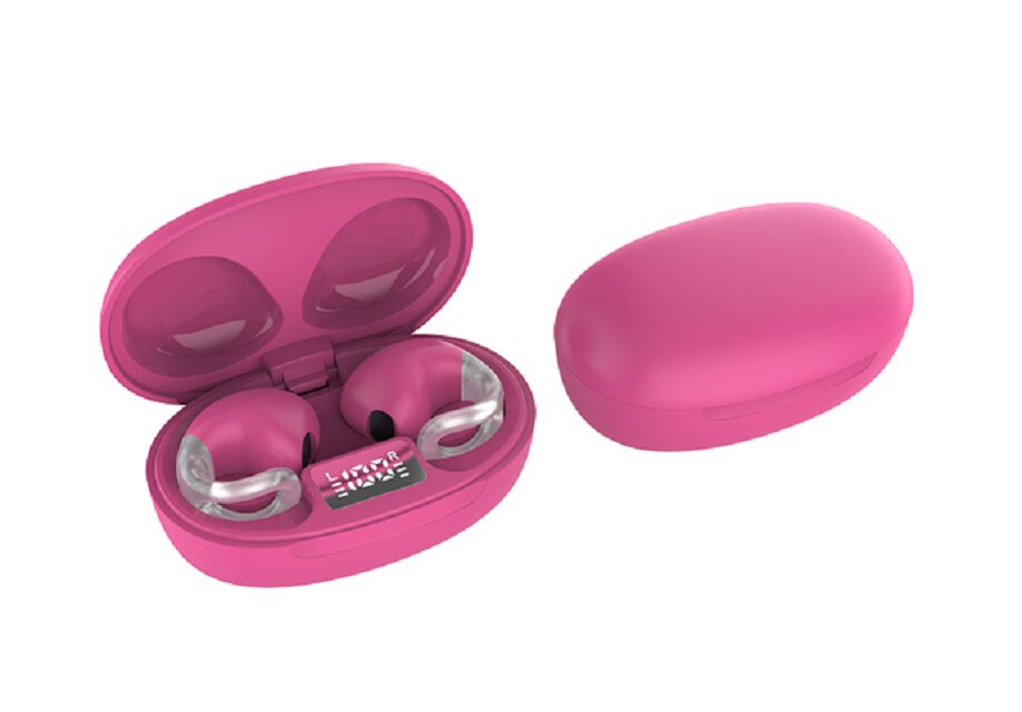 Les écouteurs sans fil OWS à oreille ouverte, 12 mm conducteur, 4 heures de jeu, Bluetrum 5656T, noir/blanc/rose/rouge