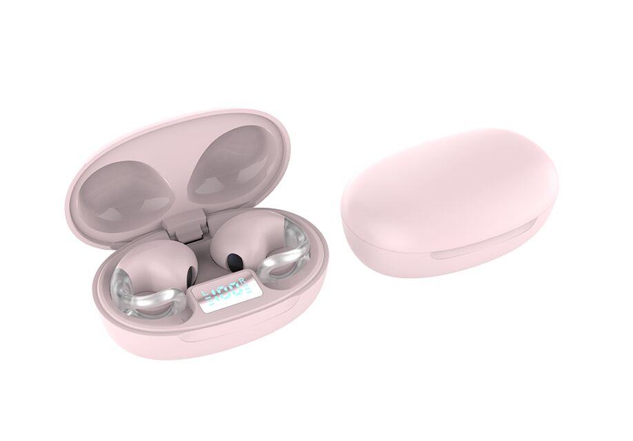 Les écouteurs sans fil OWS à oreille ouverte, 12 mm conducteur, 4 heures de jeu, Bluetrum 5656T, noir/blanc/rose/rouge