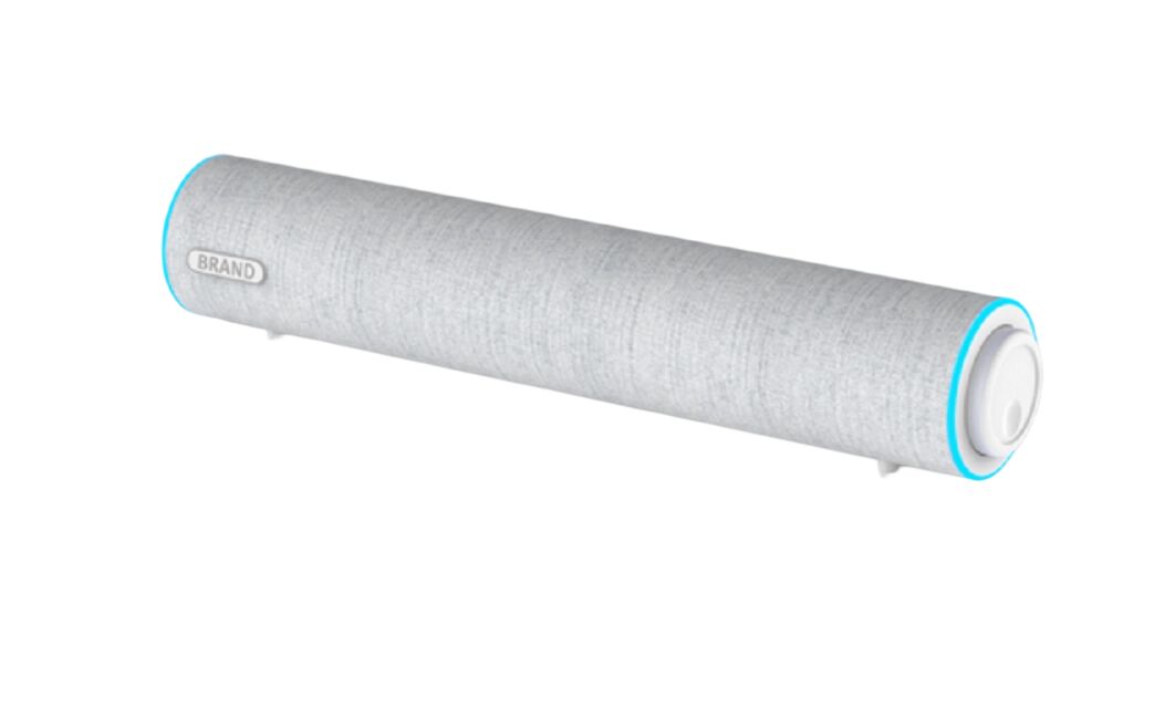 3W*2 Barre de son de bureau,Dual Drivers de 2 pouces, 35Hz-16kHz, >36dB Séparation, alimenté par USB (DC 5V), Finition en plastique + tissu, câble de 1,3 m