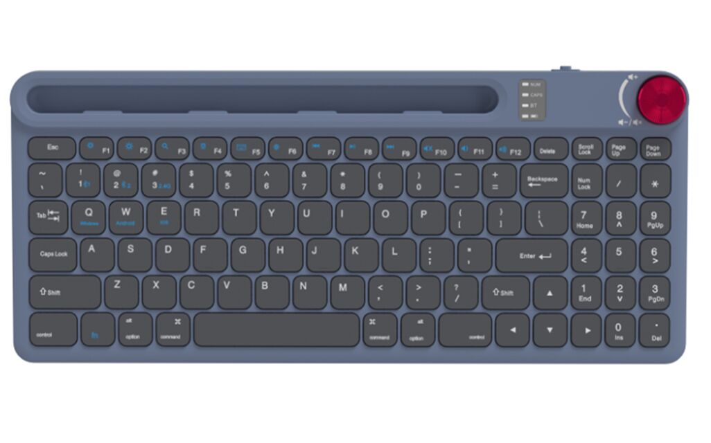 Le clavier Bluetooth 5.0 à 96 touches, le double BT 3.0/5.0, batterie AAA, logo personnalisé